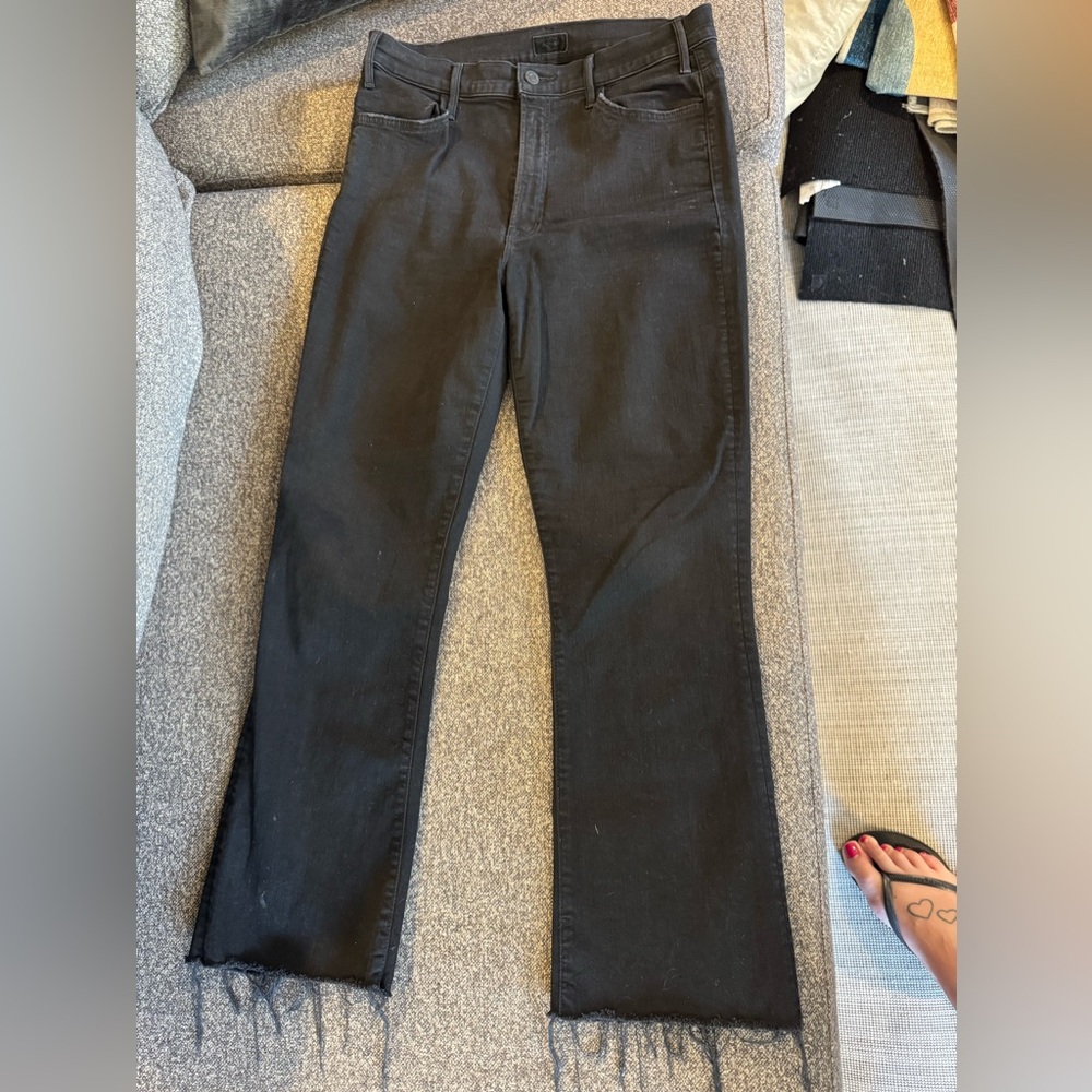 Black High Rise Skinny Jeans
